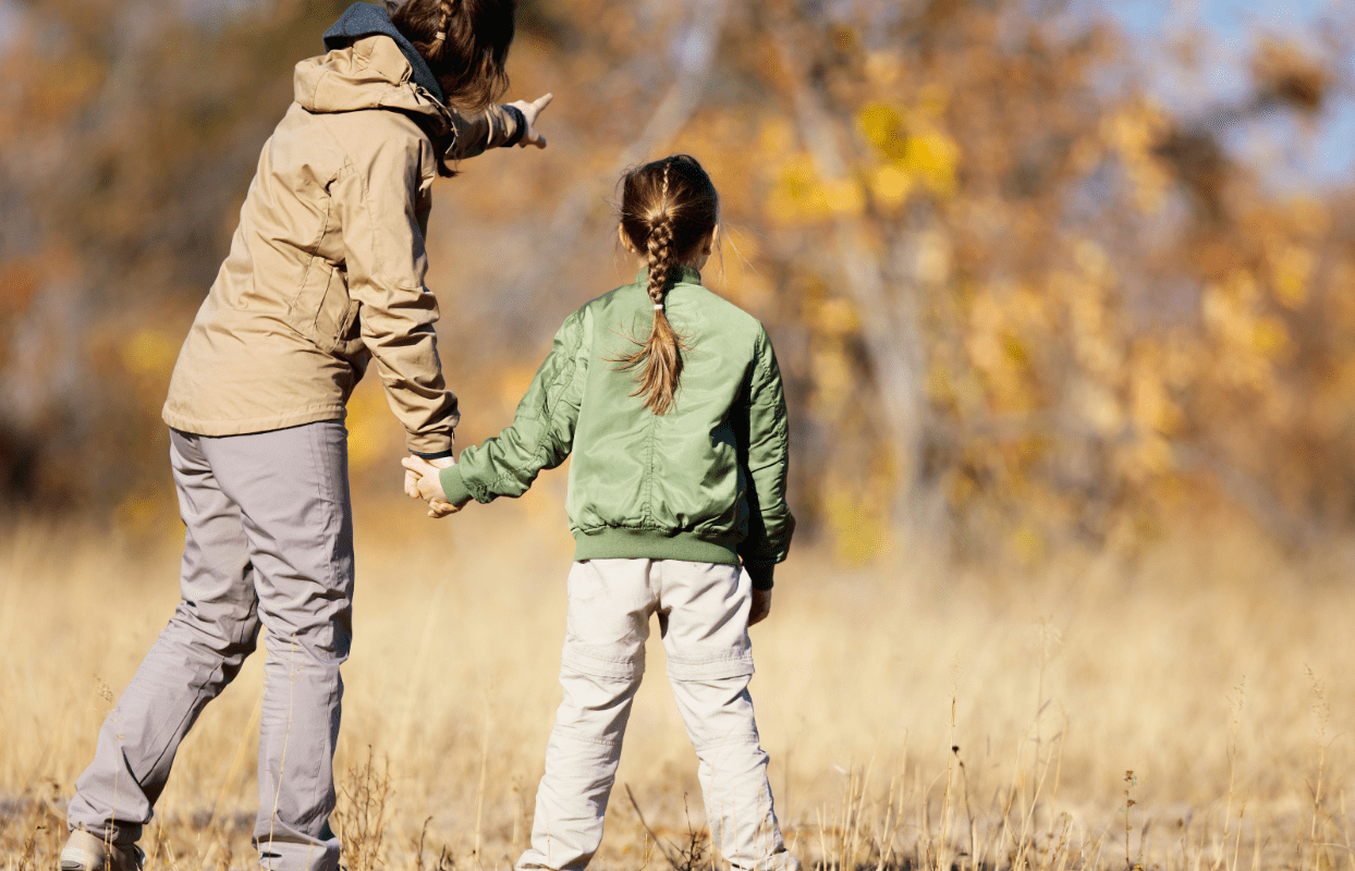 S003-IT1 - Mother and Child in the Bush on Safari Sustainable Safari Africa - Experiences - Walking Safaris in Africa - Journeys - Family Friendly Kruger Safari - Mother and Child in the Bush on Safari