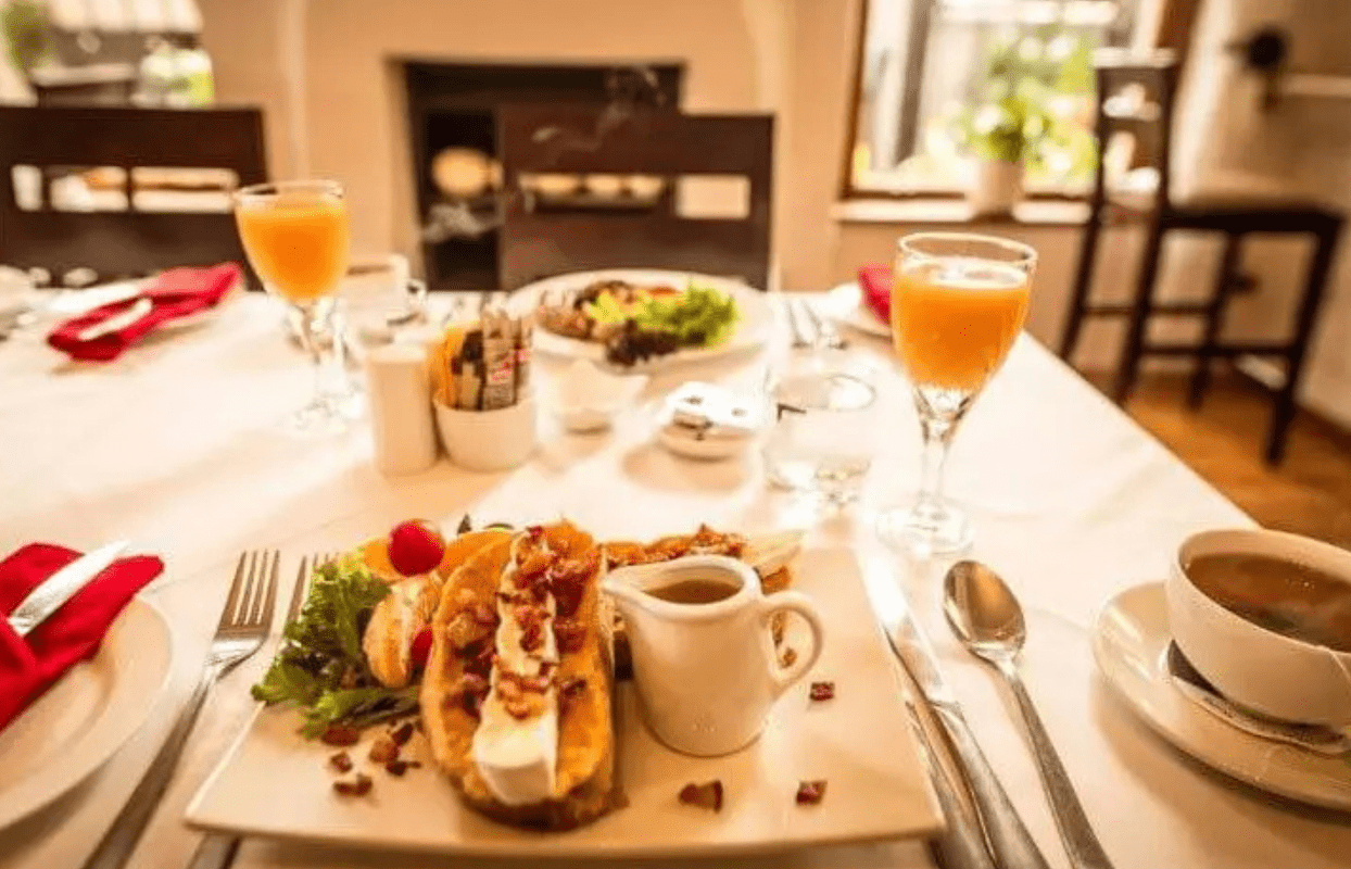 S004 - IT1 - Delicious Breakfast Meal Prepared on Breakfast Table Sustainable Safaris Africa - Journeys - African Glamping Safari - Delicious Breakfast Meal Prepared on Breakfast Table