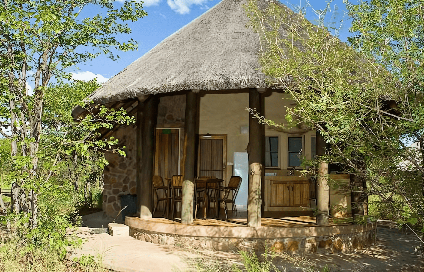 S001-IT1 - Mopani Rest Camp Bungalow Sustainable Safaris Africa - Journeys - Budget Kruger Safari - Mopani Rest Camp Bungalow